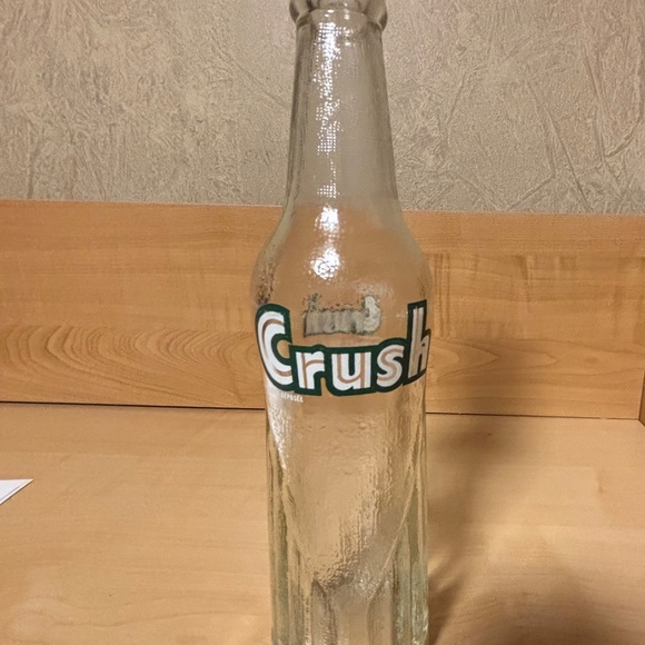 Vintage Orange Crush 10 oz. Pop Bottle - Picture 2 of 3